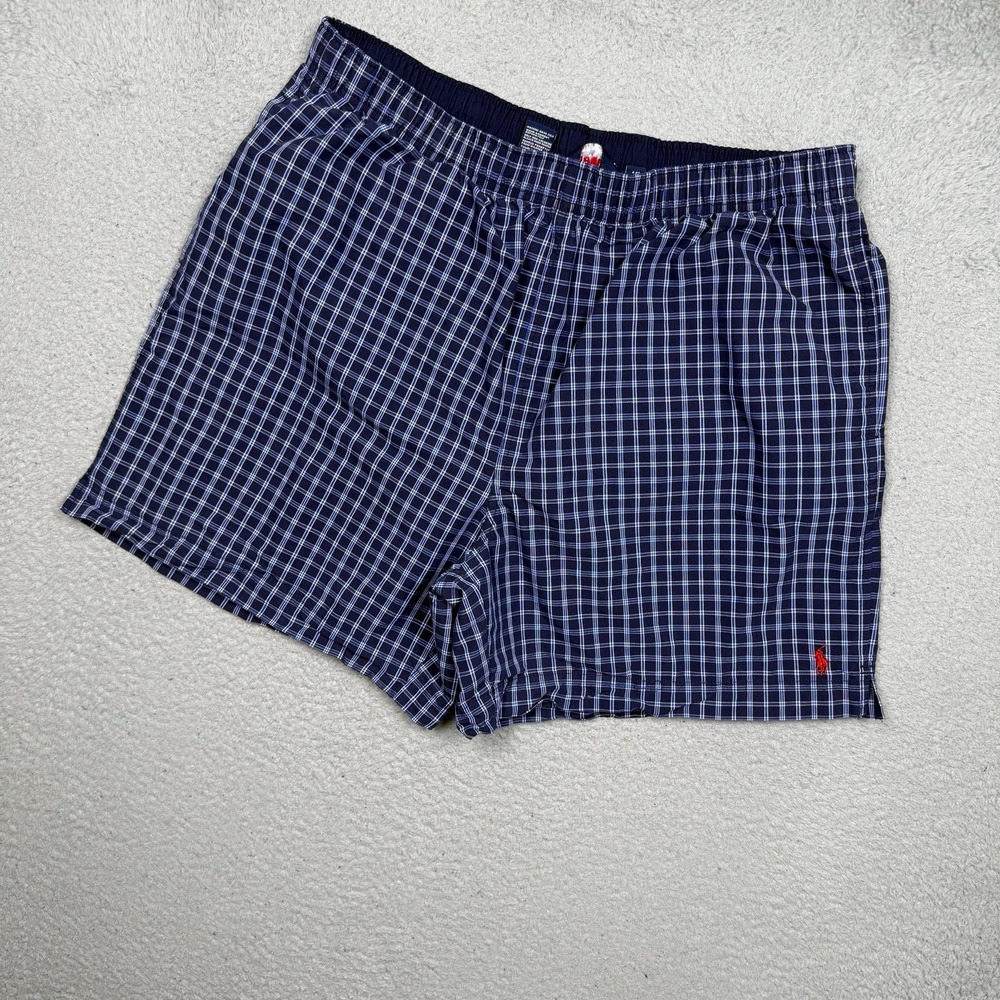 Vintage Polo Ralph Lauren Polo Sport Plaid Swim Trunks
